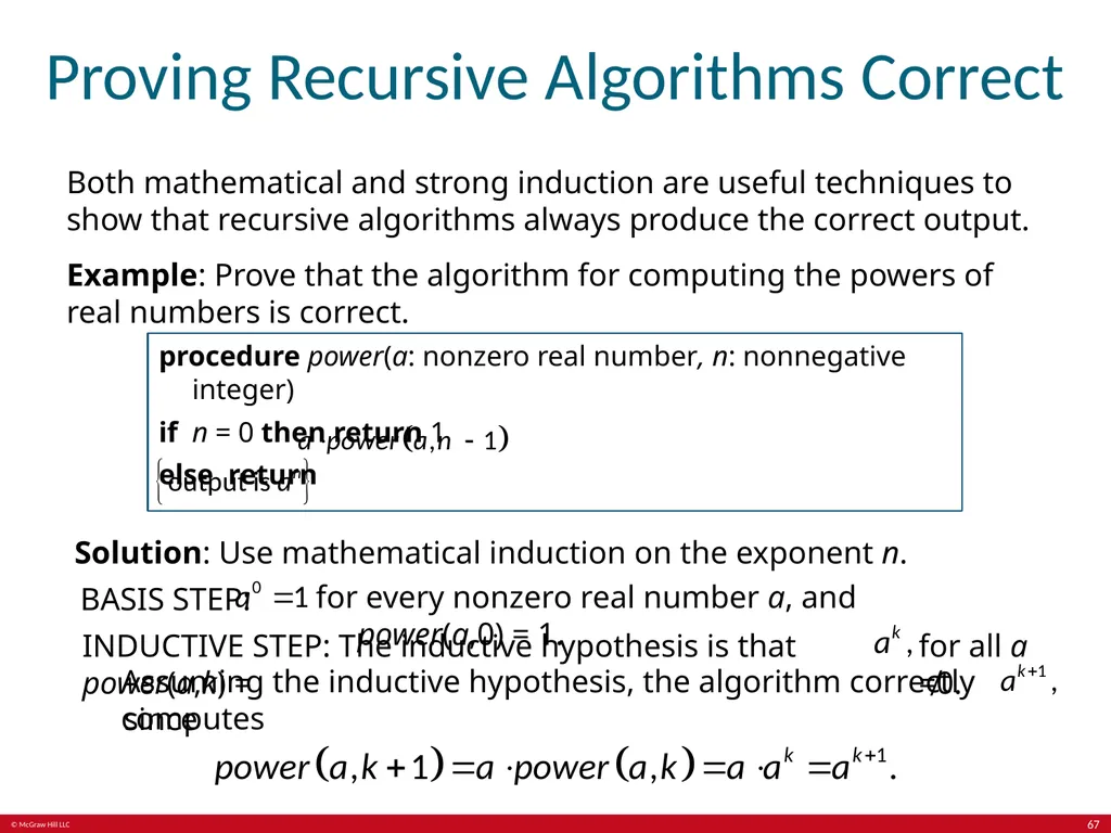 Induction and recursion Chapter 5 With - slide 67 of 75