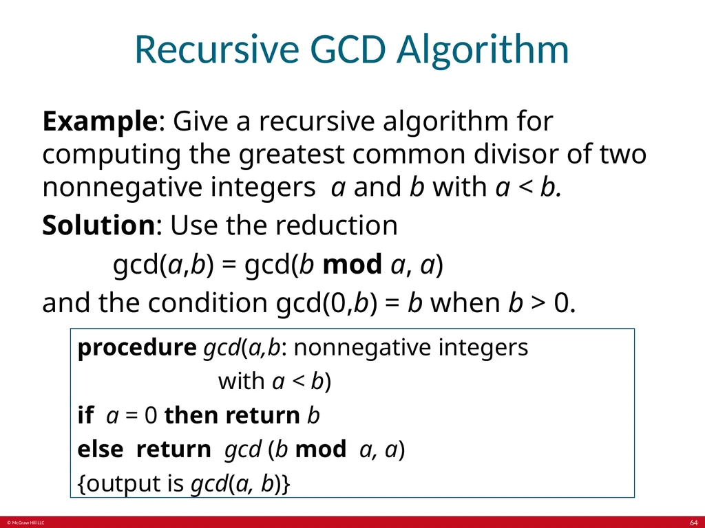 Induction and recursion Chapter 5 With - slide 64 of 75