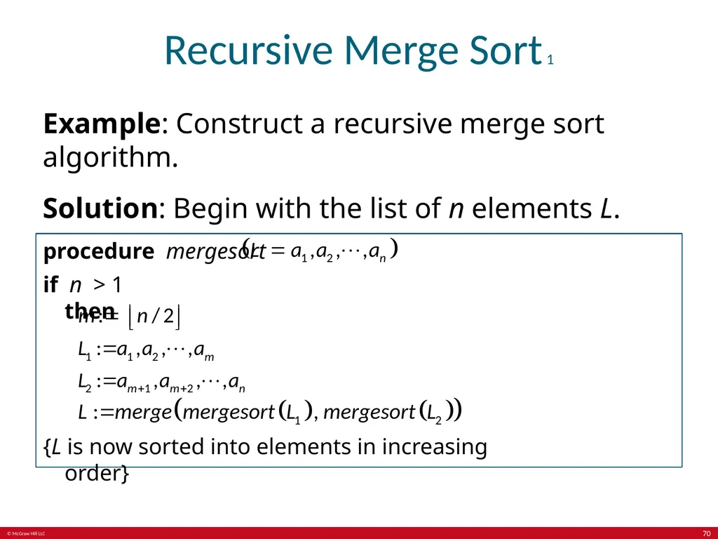 Induction and recursion Chapter 5 With - slide 70 of 75