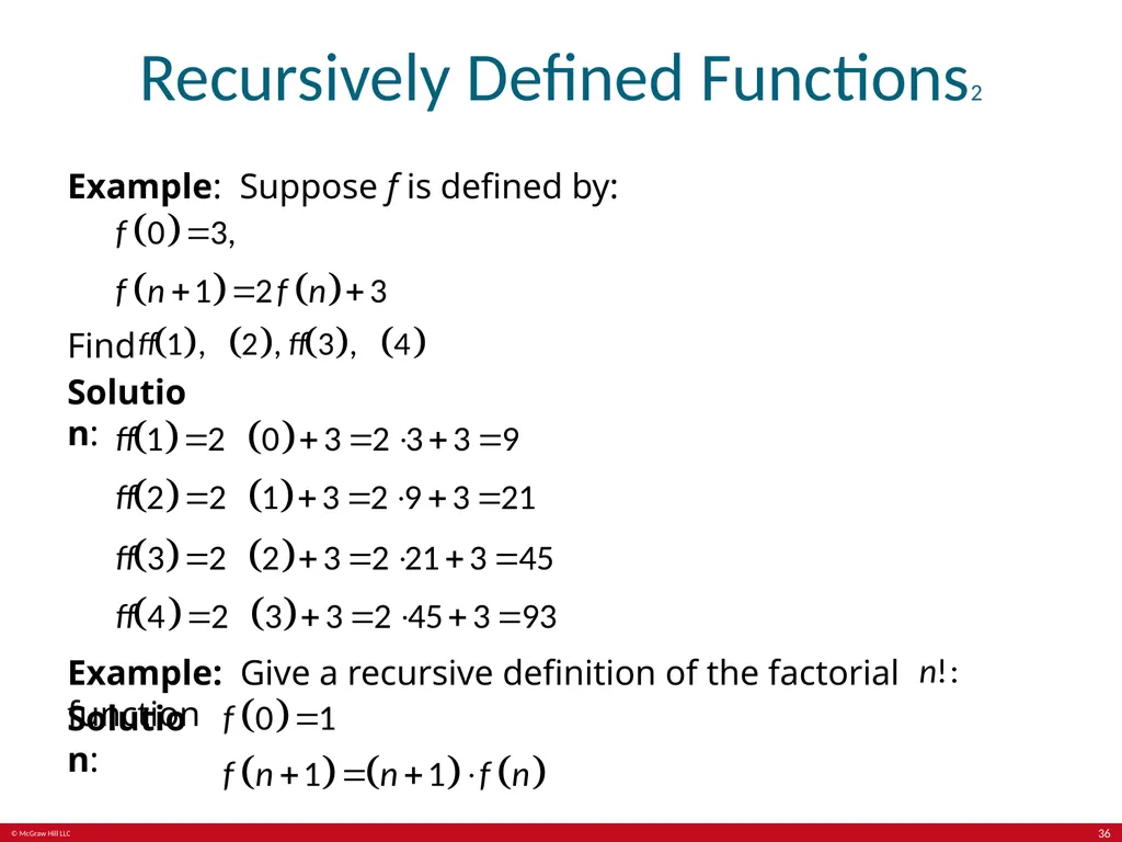 Induction and recursion Chapter 5 With - slide 36 of 75