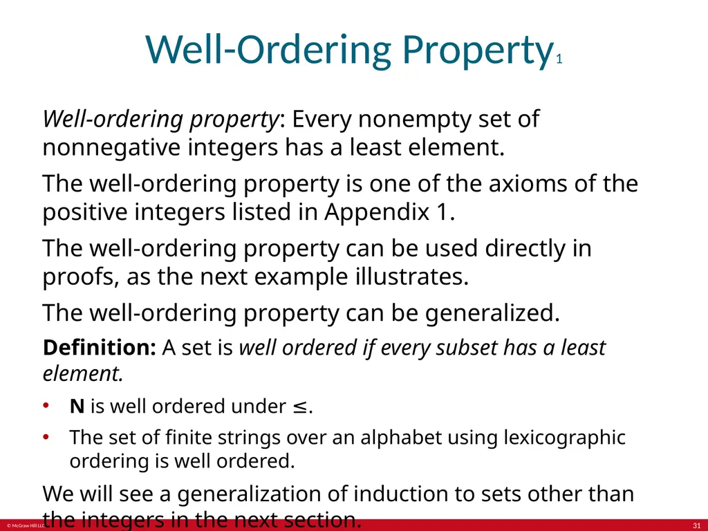 Induction and recursion Chapter 5 With - slide 31 of 75