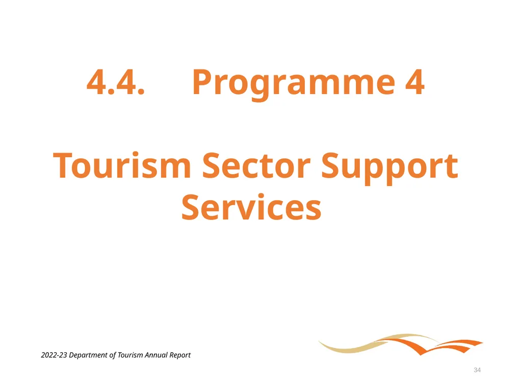 BRIEFING ON THE ANNUAL PERFORMANCE REPORT FOR - slide 34 of 42