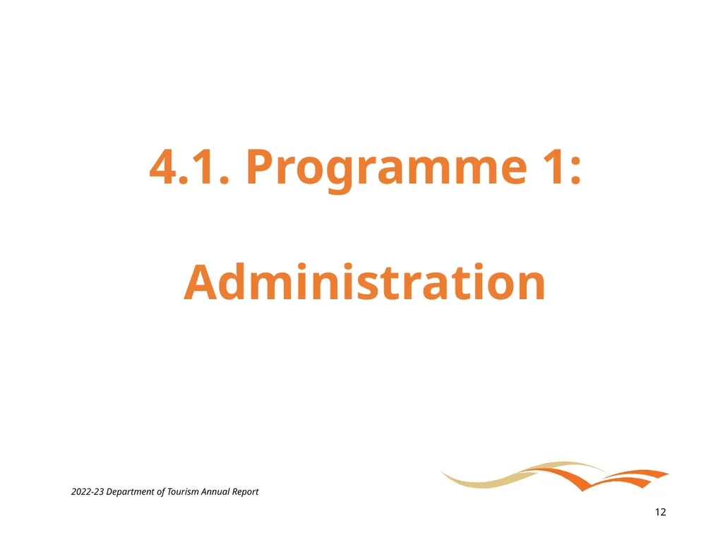 BRIEFING ON THE ANNUAL PERFORMANCE REPORT FOR - slide 12 of 42