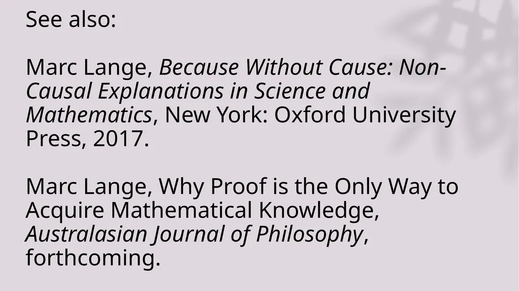 Why Proof is the Only Way to Acquire Mathematical - slide 15 of 15