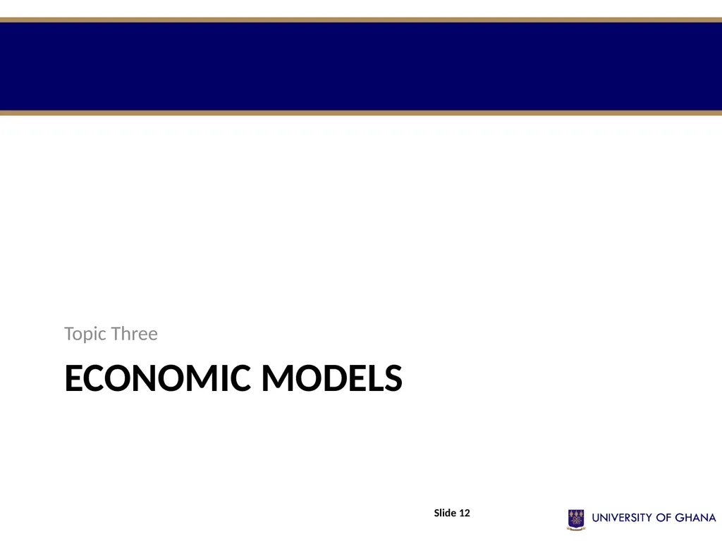 ECON 213 ELEMENTS OF MATHS FOR ECONOMISTS Session - slide 12 of 21