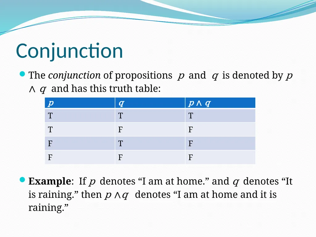 The Foundations: Logic and Proofs Chapter 1, Part - slide 9 of 51
