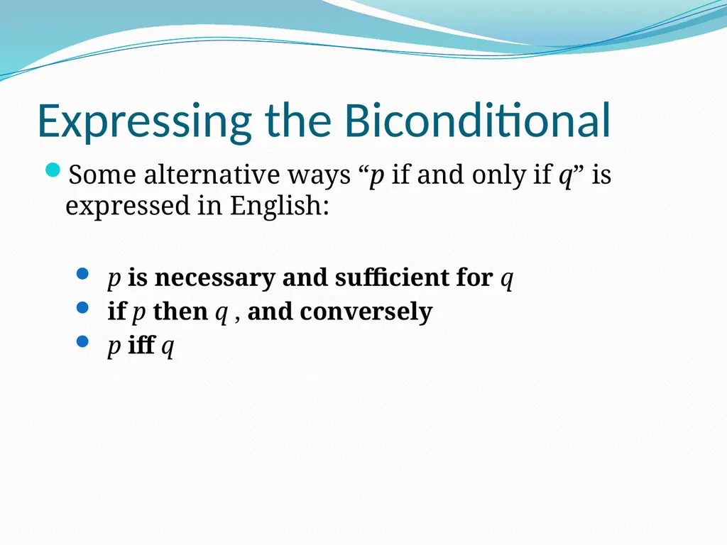 The Foundations: Logic and Proofs Chapter 1, Part - slide 19 of 51