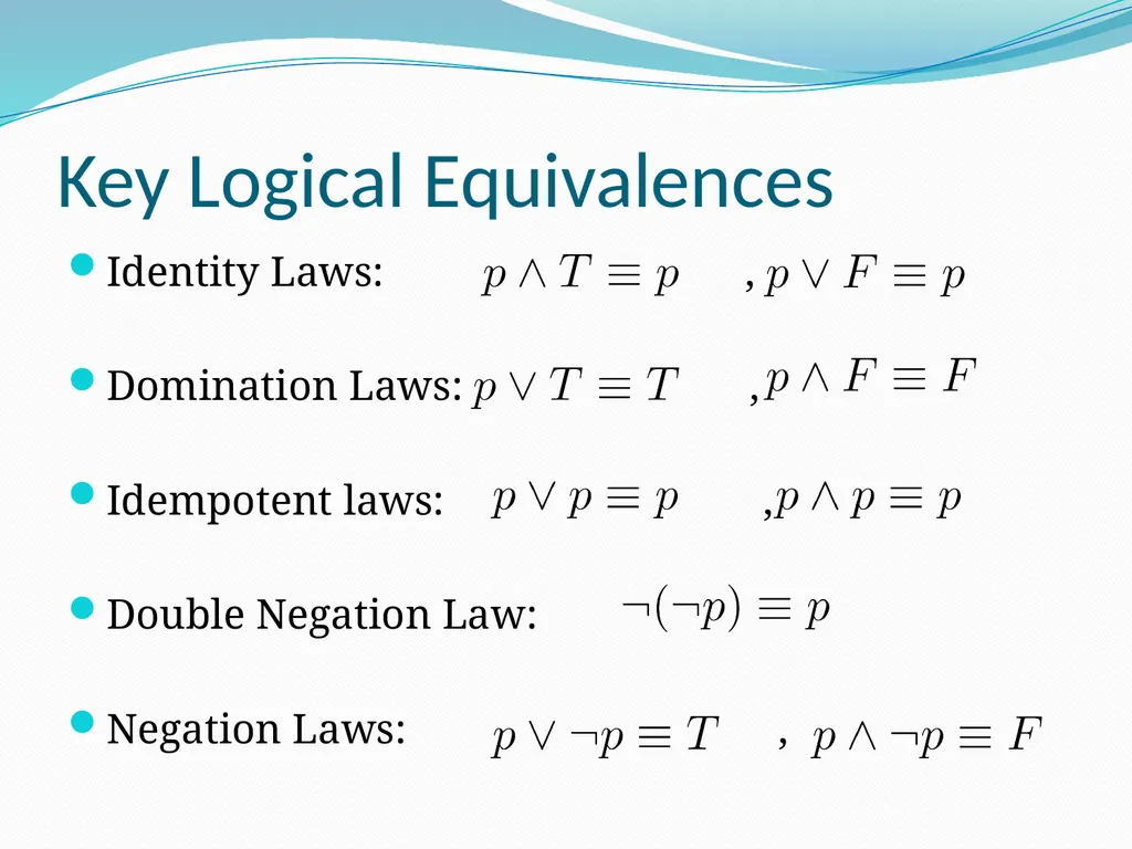 The Foundations: Logic and Proofs Chapter 1, Part - slide 44 of 51