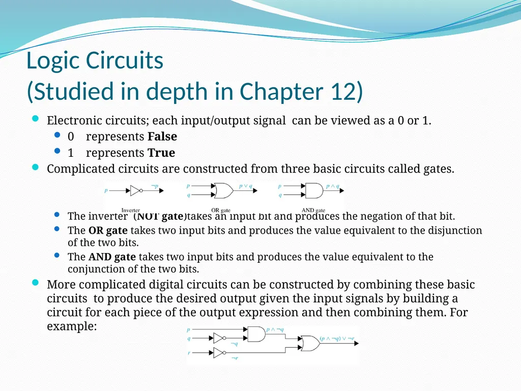 The Foundations: Logic and Proofs Chapter 1, Part - slide 38 of 51
