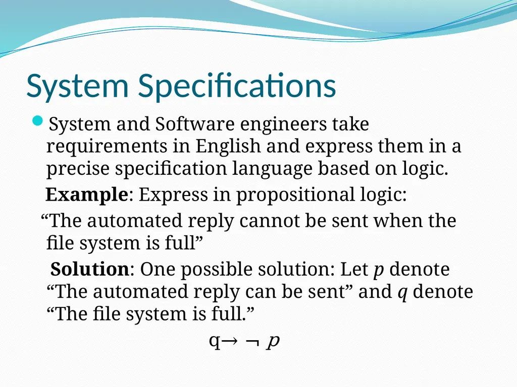 The Foundations: Logic and Proofs Chapter 1, Part - slide 34 of 51