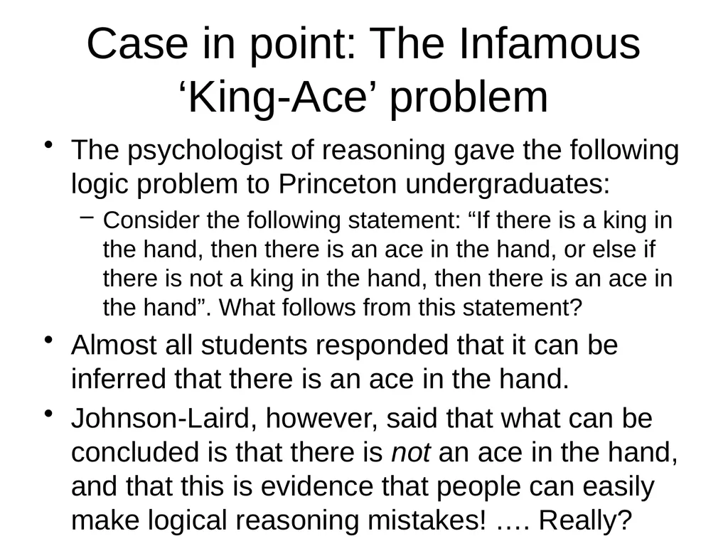 Propositional Logic Review Computability and Logic - slide 14 of 62