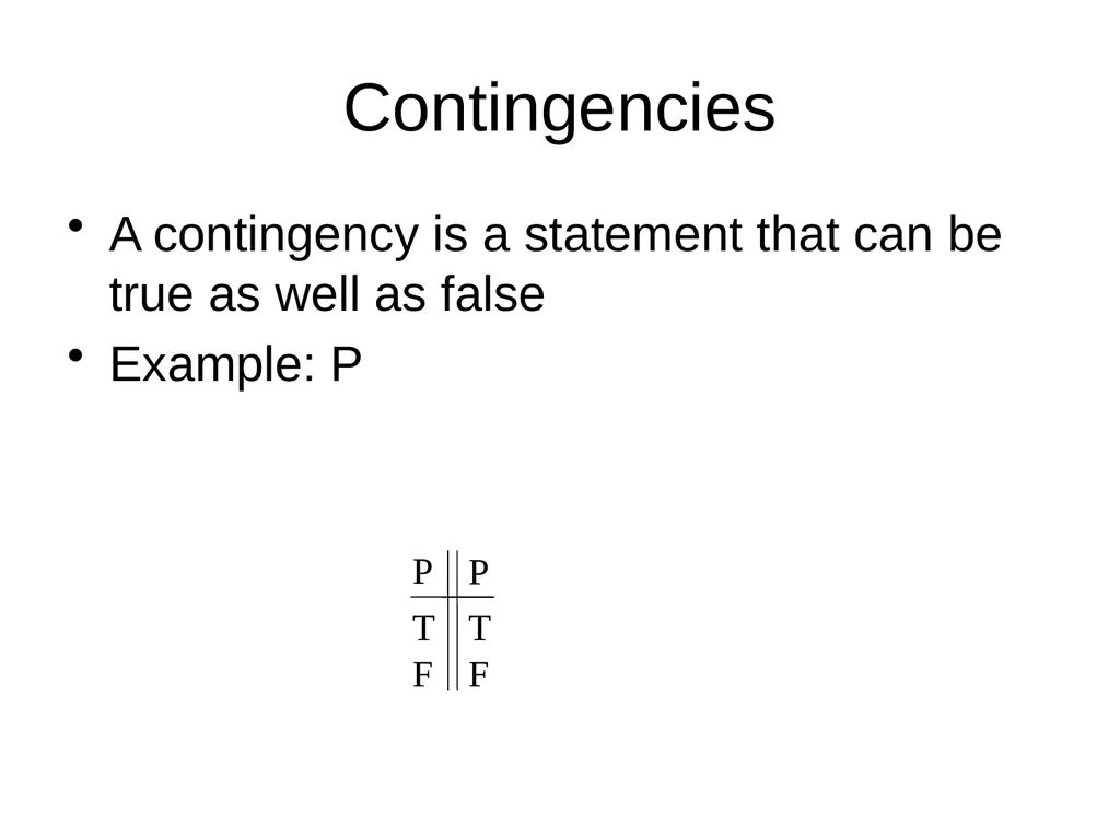 Propositional Logic Review Computability and Logic - slide 20 of 62