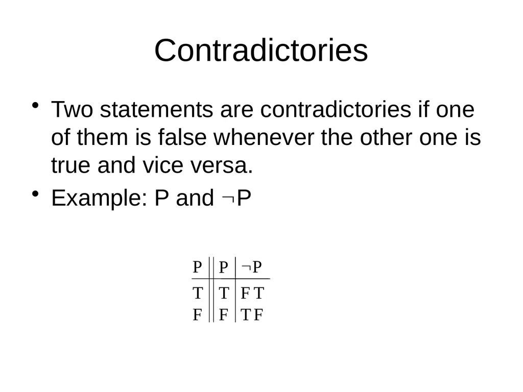 Propositional Logic Review Computability and Logic - slide 22 of 62