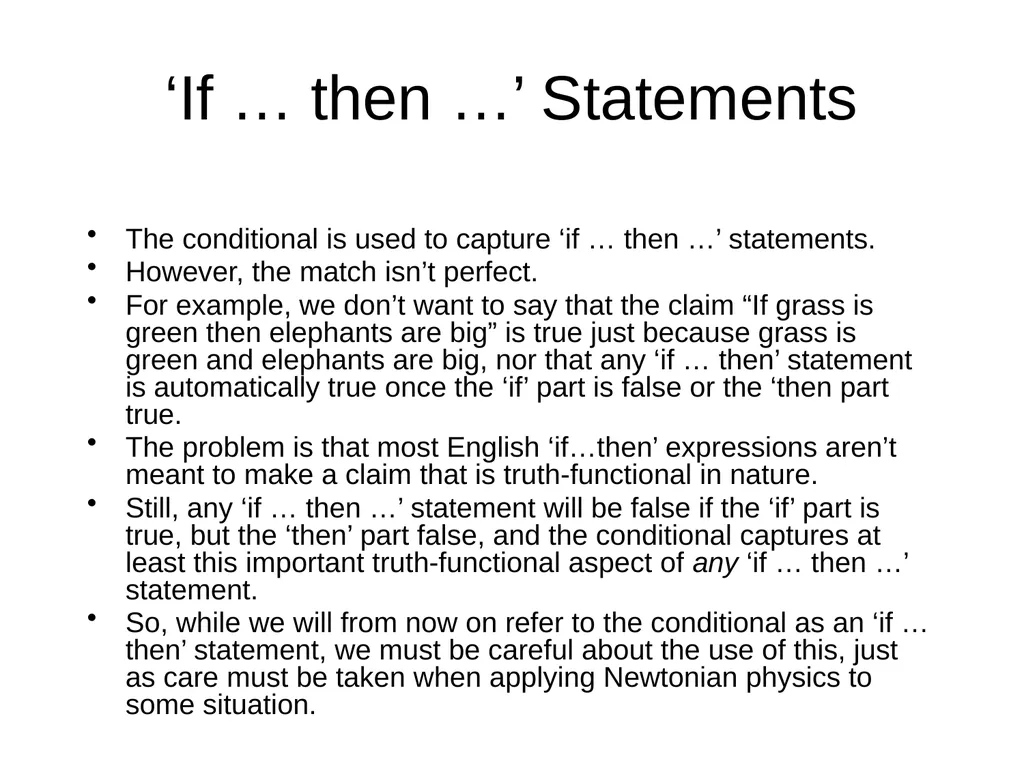 Propositional Logic Review Computability and Logic - slide 13 of 62