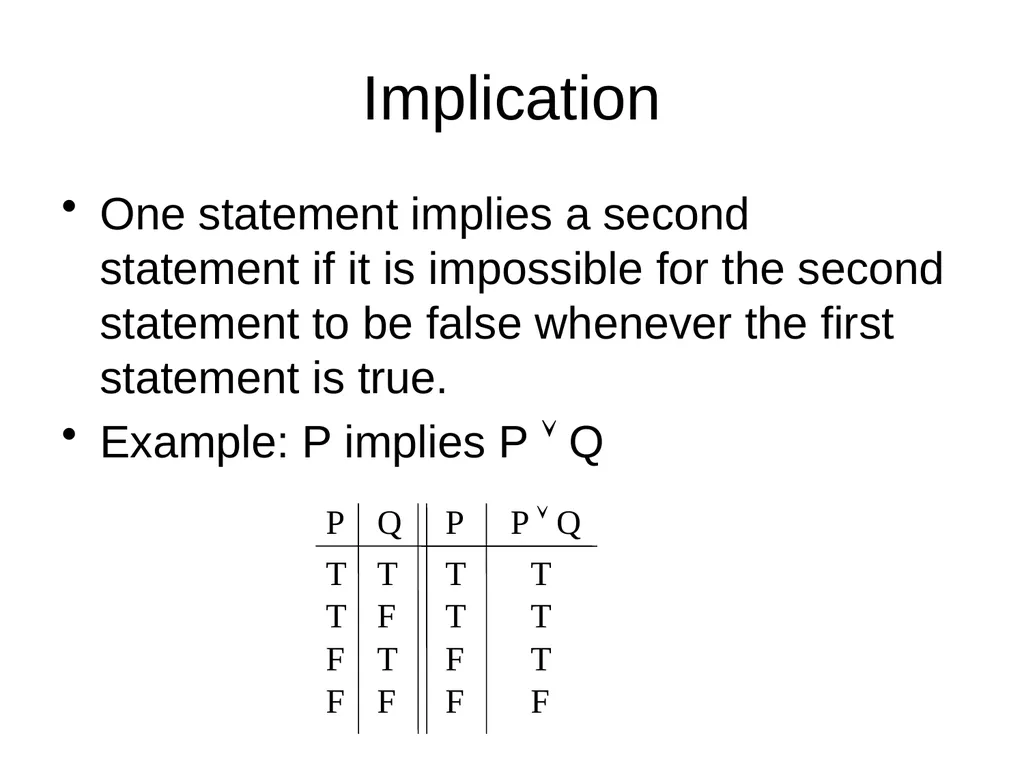 Propositional Logic Review Computability and Logic - slide 23 of 62