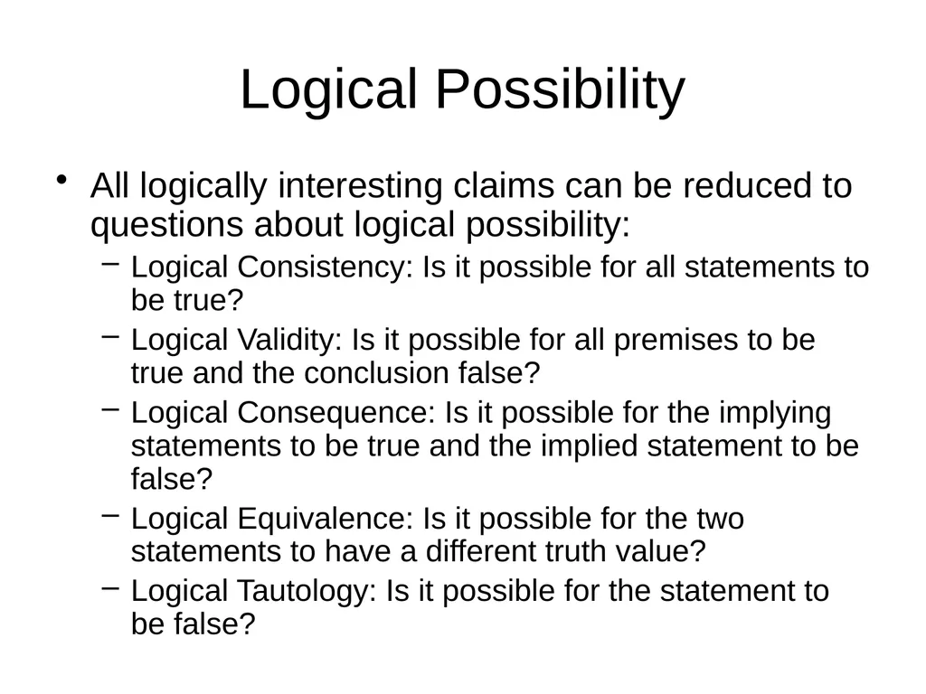 Propositional Logic Review Computability and Logic - slide 51 of 62