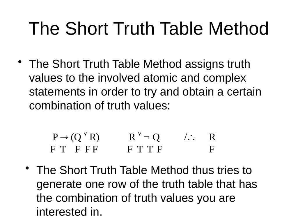 Propositional Logic Review Computability and Logic - slide 56 of 62