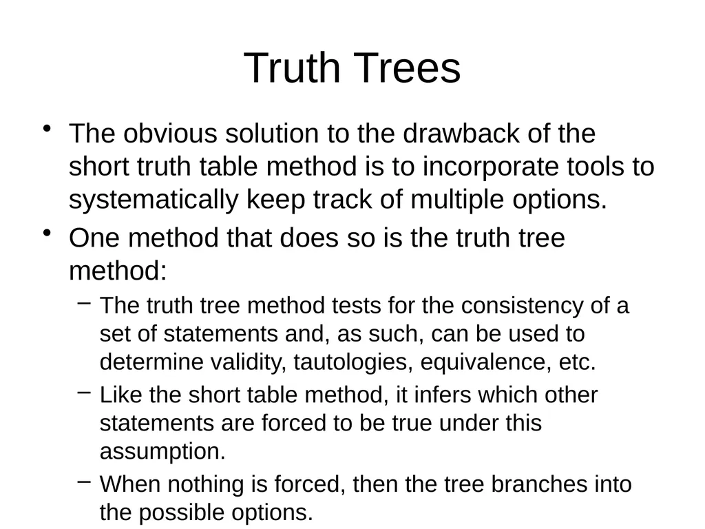 Propositional Logic Review Computability and Logic - slide 59 of 62