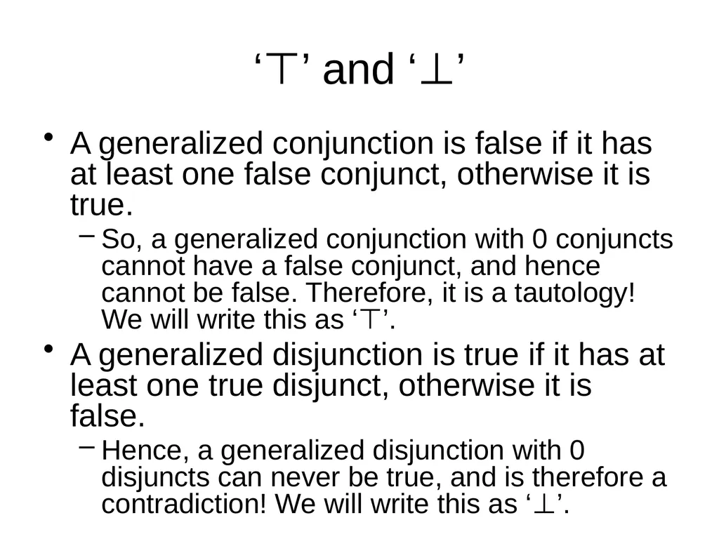 Propositional Logic Review Computability and Logic - slide 36 of 62