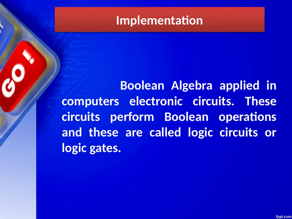 CHAPTER – 03 BOOLEAN ALGEBRA Unit 1 Computer - slide 14 of 52