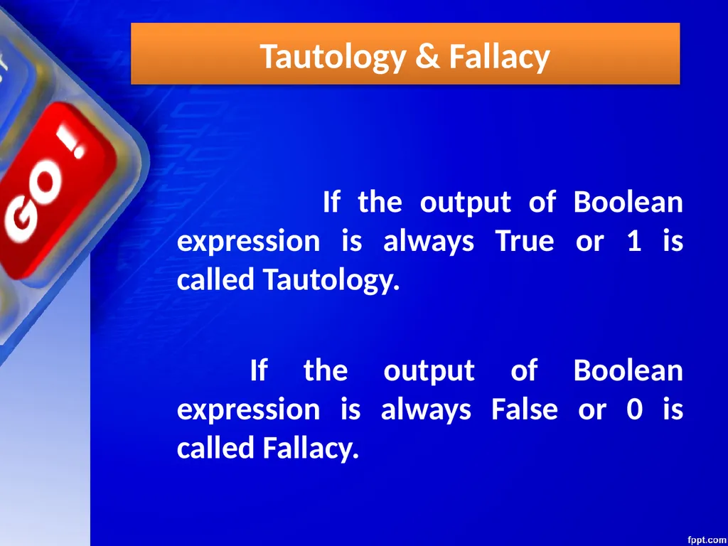 CHAPTER – 03 BOOLEAN ALGEBRA Unit 1 Computer - slide 11 of 52