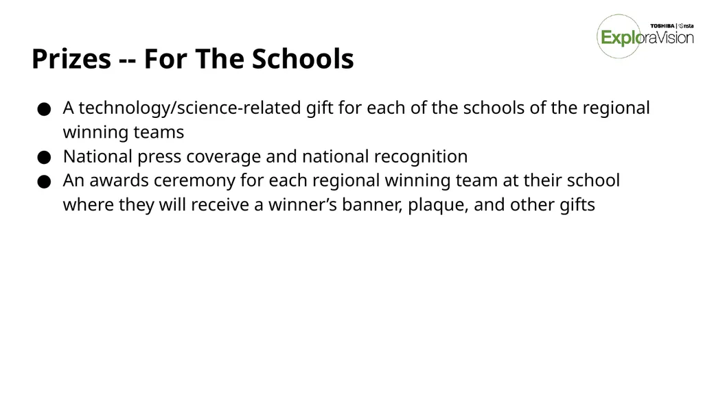 Toshiba/NSTA ExploraVision Introducing STEM - slide 7 of 24