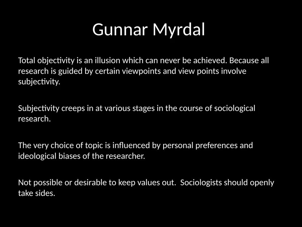Values in Sociology Start: Key Terms Essay - slide 14 of 17
