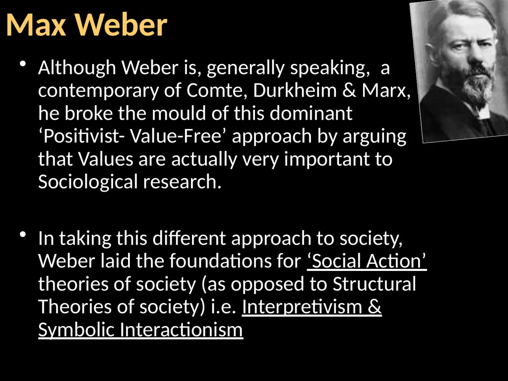 Values in Sociology Start: Key Terms Essay - slide 9 of 17