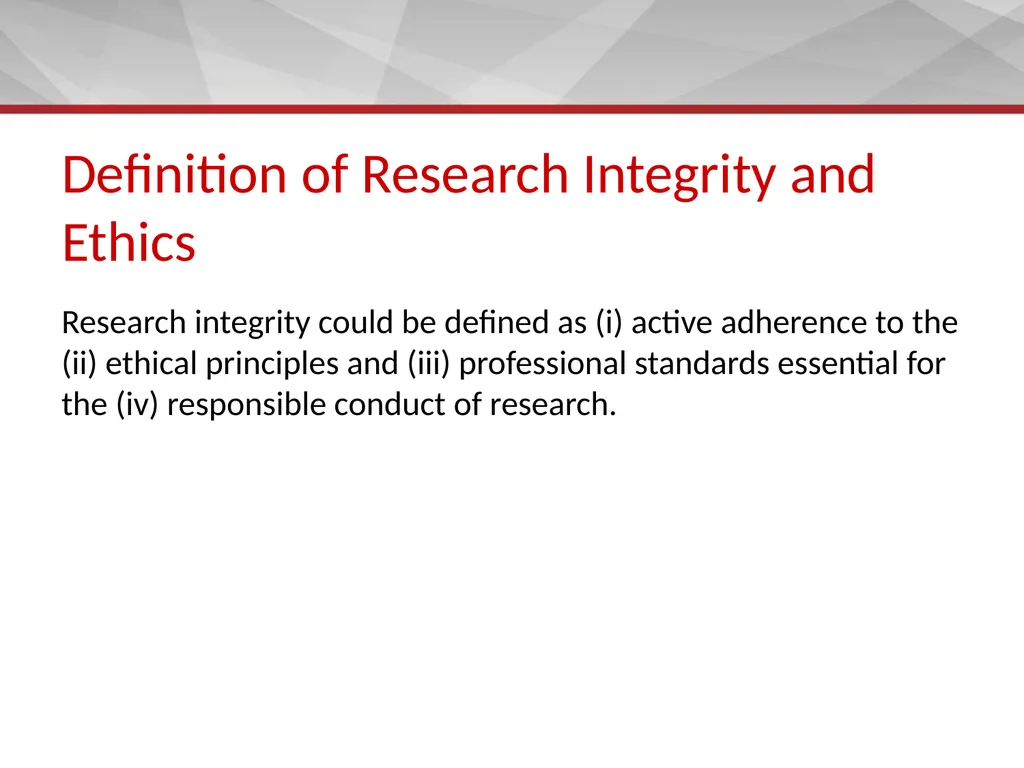 Research Integrity and Ethics Wilna Venter, M.A., - slide 4 of 21
