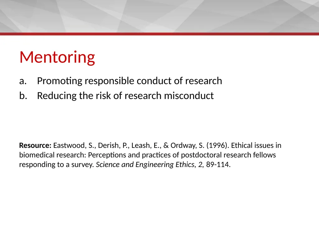 Research Integrity and Ethics Wilna Venter, M.A., - slide 17 of 21