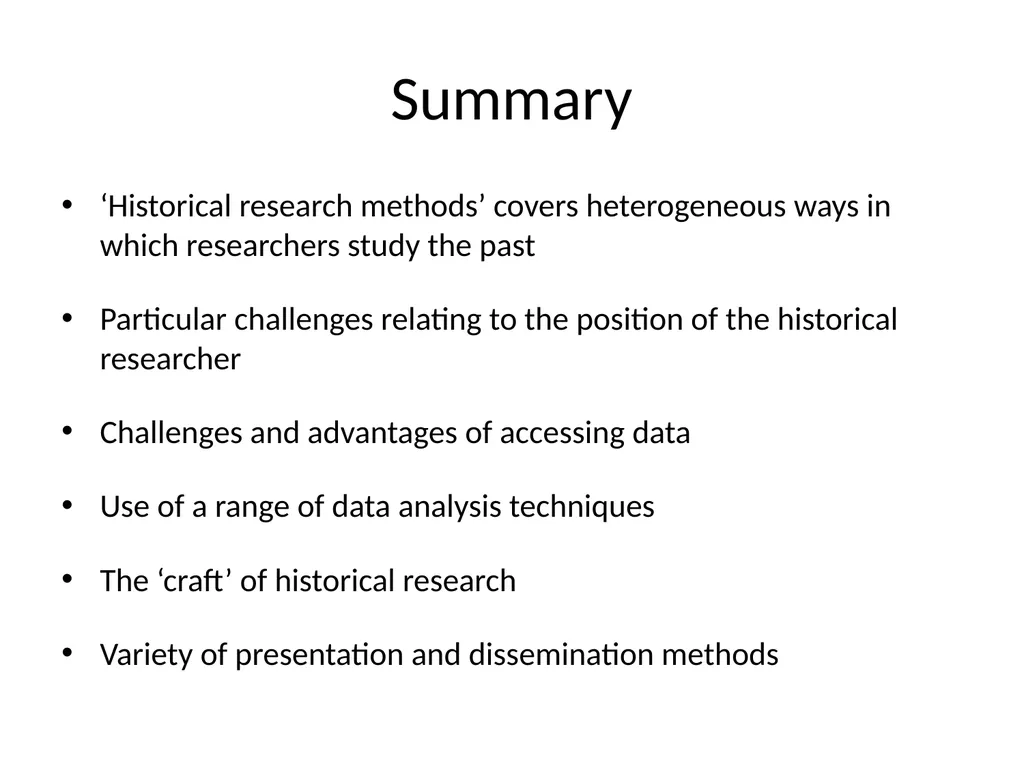 Chapter 8 Historical research L’Estrange S. - slide 24 of 25