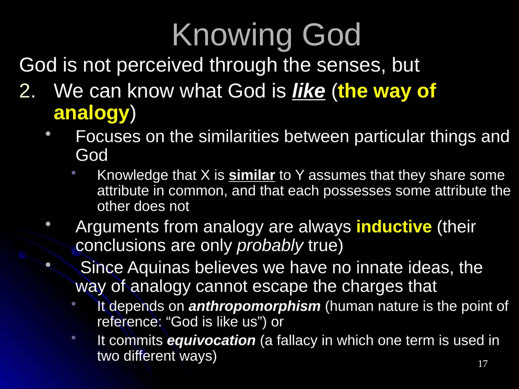 1 Life’s Ultimate Questions “Aquinas” Christopher - slide 17 of 25