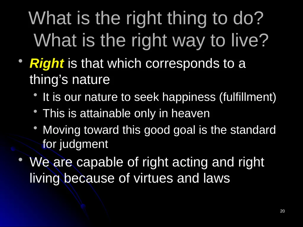 1 Life’s Ultimate Questions “Aquinas” Christopher - slide 20 of 25