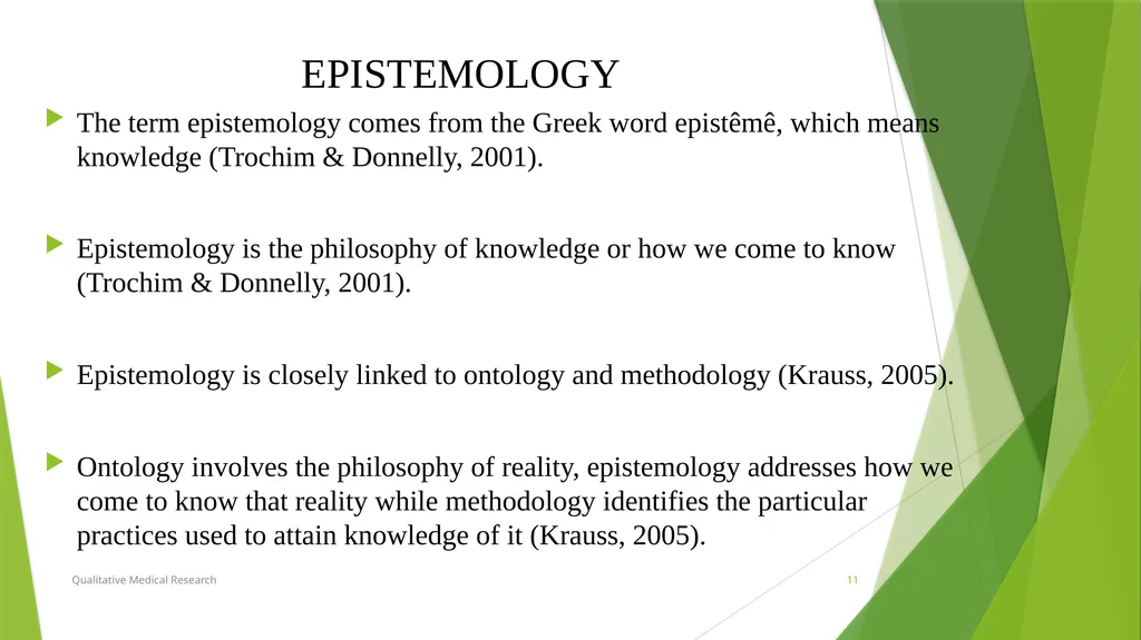 RESEARCH PARADIGMS Course Instructor: DR. Rania - slide 11 of 42