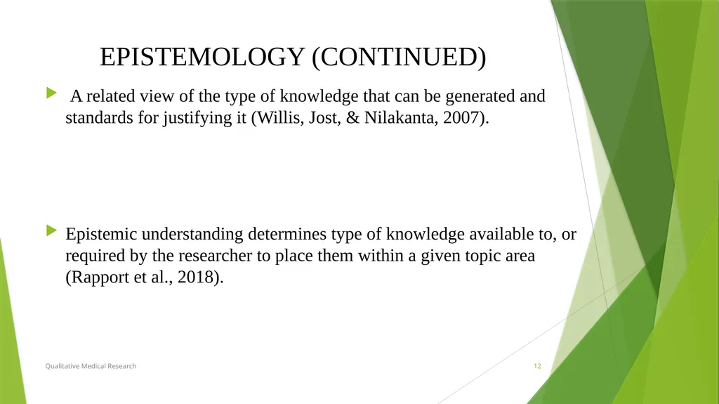 RESEARCH PARADIGMS Course Instructor: DR. Rania - slide 12 of 42