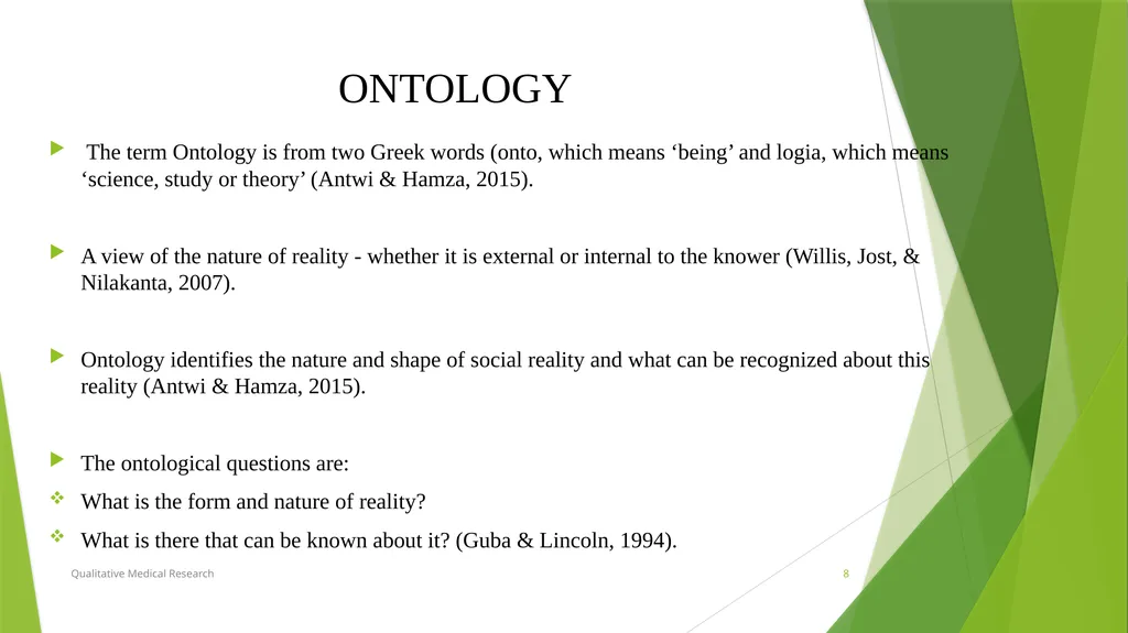 RESEARCH PARADIGMS Course Instructor: DR. Rania - slide 8 of 42