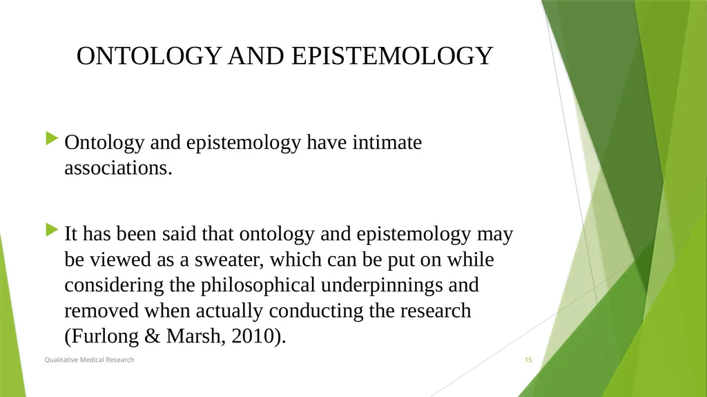 RESEARCH PARADIGMS Course Instructor: DR. Rania - slide 15 of 42