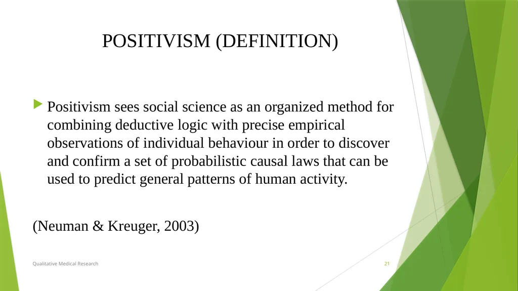 RESEARCH PARADIGMS Course Instructor: DR. Rania - slide 21 of 42