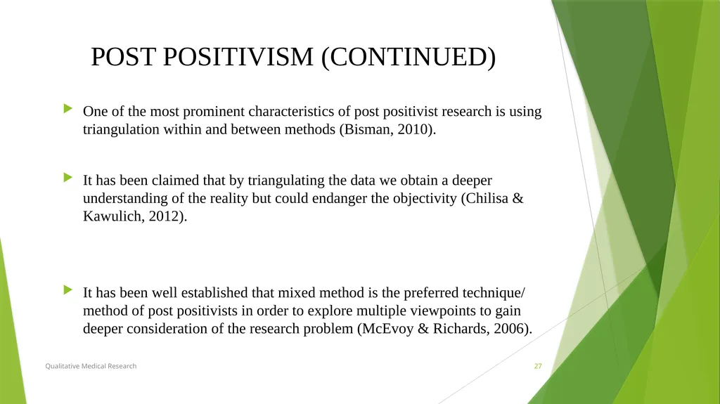 RESEARCH PARADIGMS Course Instructor: DR. Rania - slide 27 of 42