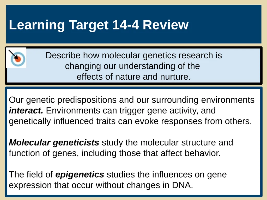 Unit 3 Biological Bases of Behavior Module 14 - slide 32 of 32