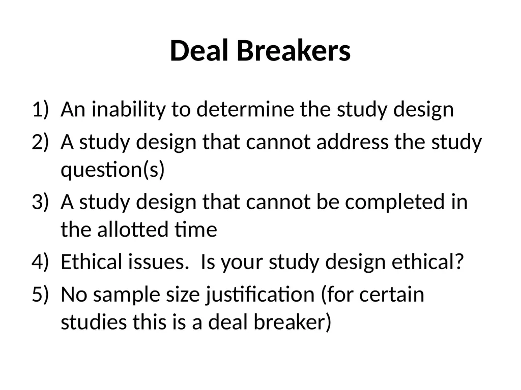 Experimental Plan and Study Design Janice Weinberg - slide 8 of 8