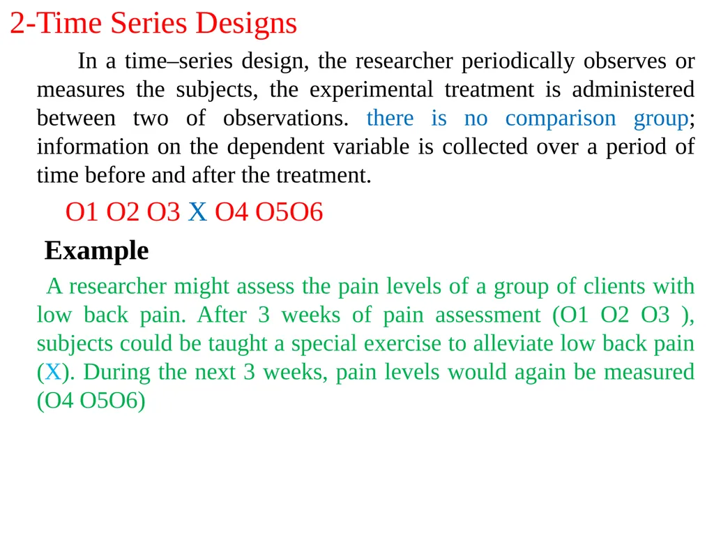 Research Design Unit SIX Part 1 EXPERIMENTAL - slide 24 of 34
