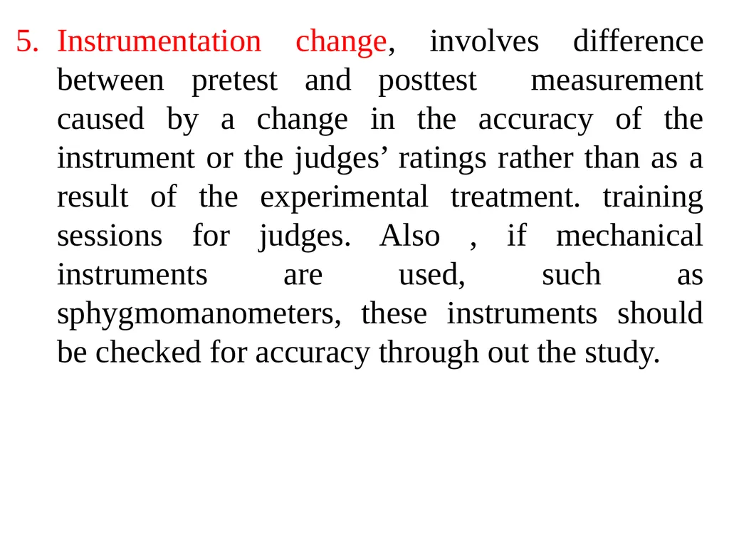 Research Design Unit SIX Part 1 EXPERIMENTAL - slide 31 of 34