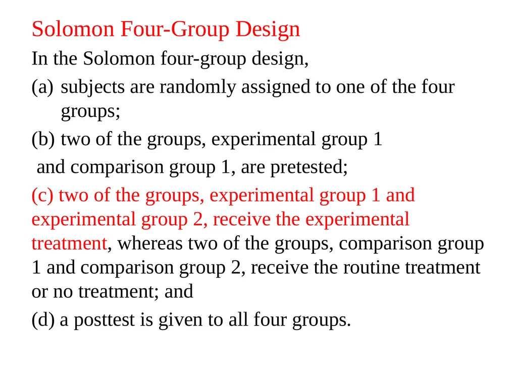Research Design Unit SIX Part 1 EXPERIMENTAL - slide 12 of 34