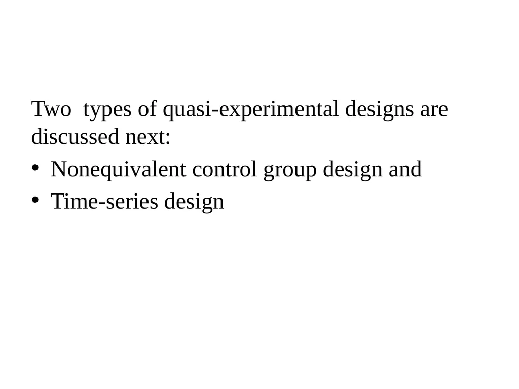 Research Design Unit SIX Part 1 EXPERIMENTAL - slide 20 of 34