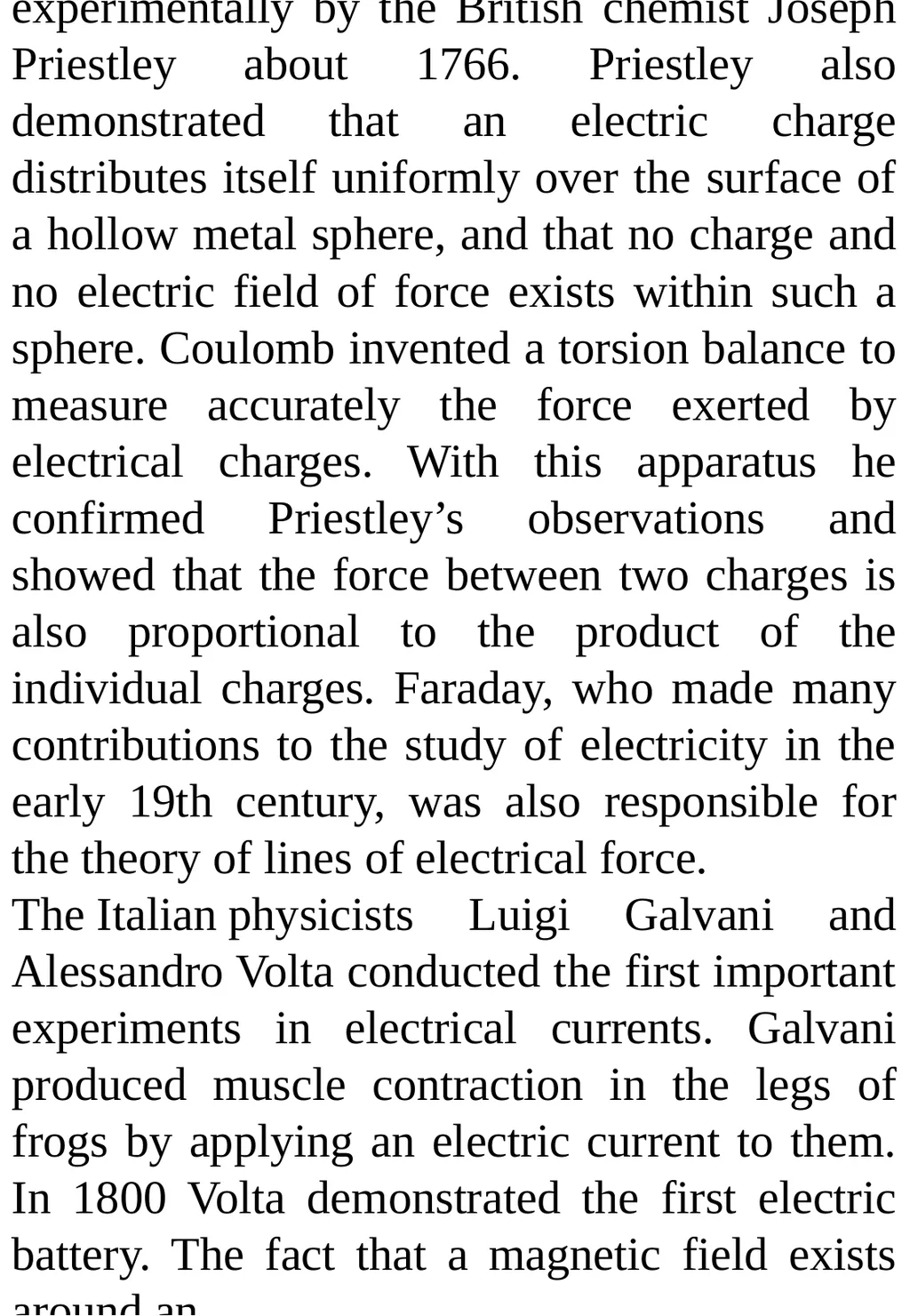 The law that the force between electric charges - slide 1 of 3