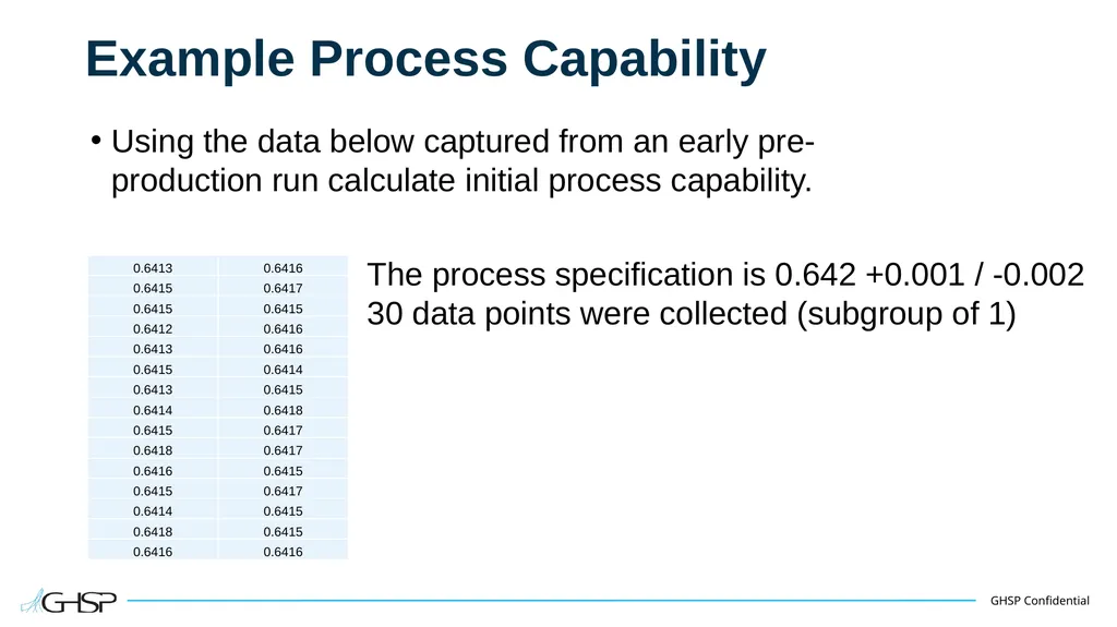 Statistical Process Control (SPC) Training Guide - slide 53 of 61