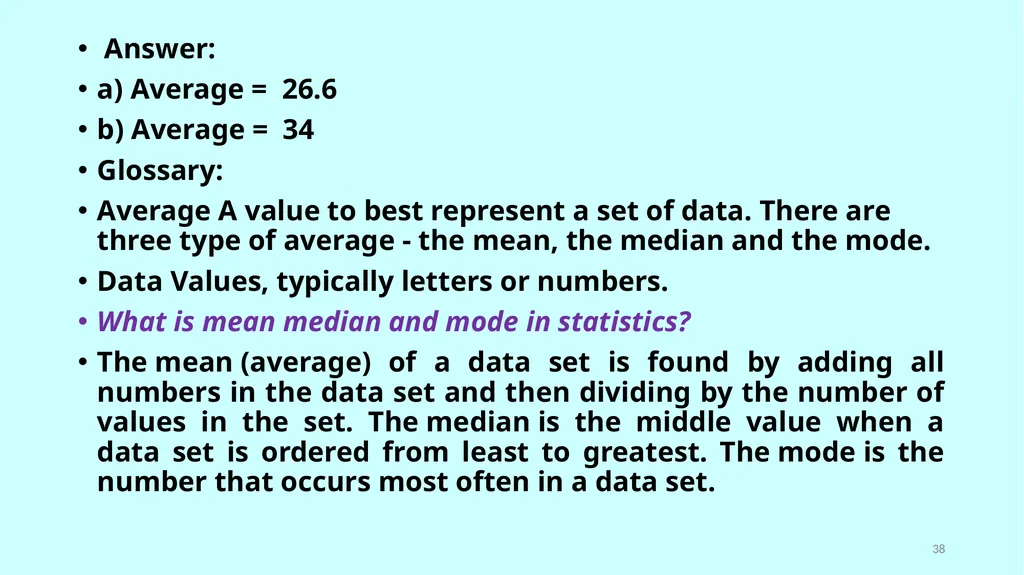 بسم الله الرحمن الرحيم Statistical Tools of - slide 38 of 59