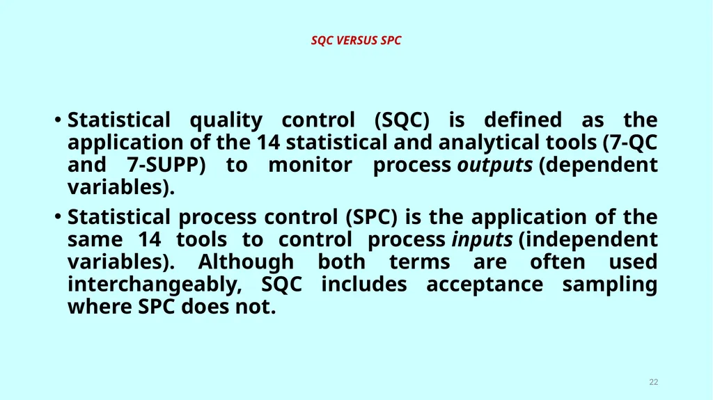بسم الله الرحمن الرحيم Statistical Tools of - slide 22 of 59