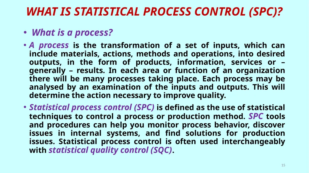 بسم الله الرحمن الرحيم Statistical Tools of - slide 15 of 59